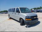 2020 Chevrolet Express Passenger Rwd 3500 Extended Wheelbase Ls Silver vin: 1GAZGNFPXL1256755