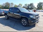 2022 Chevrolet Colorado 2wd  Short Box Z71 Black vin: 1GCGSDENXN1233356