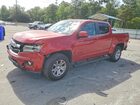 2016 Chevrolet Colorado Lt Red vin: 1GCGTCE3XG1208997