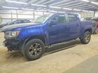 2016 Chevrolet Colorado Z71 Blue vin: 1GCGTDE39G1365183