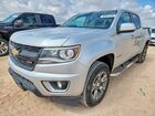 2017 Chevrolet Colorado Z71 Silver vin: 1GCGTDEN6H1223893