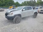 2019 Chevrolet Colorado Zr2 Silver vin: 1GCGTEEN0K1120756