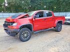 2019 Chevrolet Colorado Zr2 Red vin: 1GCGTEEN6K1122382