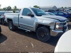2016 Chevrolet Silverado 1500 Ls Silver vin: 1GCNCNEH2GZ174019