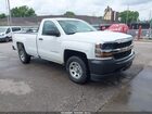 2016 Chevrolet Silverado 1500 Work Truck White vin: 1GCNKNEH1GZ308568
