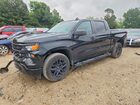 2025 Chevrolet Silverado C1500 Custom Black vin: 1GCPABEK1SZ183859