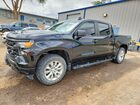 2023 Chevrolet Silverado K1500 Custom Black vin: 1GCPDBEK3PZ301909