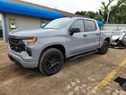 2024 Chevrolet Silverado K1500 Custom Silver vin: 1GCPDBEK9RZ253318