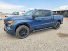 2024 Chevrolet Silverado K1500 Custom Blue vin: 1GCPDBEKXRZ372821
