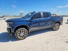 2019 Chevrolet Silverado K1500 Lt Trail Boss Blue vin: 1GCPYFED6KZ186549