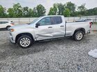 2021 Chevrolet Silverado K1500 Custom Silver vin: 1GCRYBEK6MZ229631