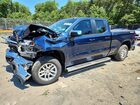 2021 Chevrolet Silverado K1500 Lt Синий vin: 1GCRYDEK2MZ125665