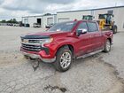 2024 Chevrolet Silverado K1500 Ltz Red vin: 1GCUDGED5RZ151676