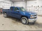 2016 Chevrolet Silverado 1500 Lt Blue vin: 1GCVKREC7GZ100657