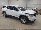 2018 Gmc Acadia Sle-1 White vin: 1GKKNRLS7JZ183264