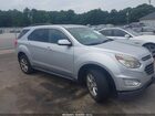 2016 Chevrolet Equinox Lt Silver vin: 1GNALCEK3GZ101313