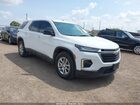 2022 Chevrolet Traverse Fwd Ls White vin: 1GNERFKW9NJ138905