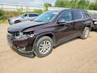 2020 Chevrolet Traverse Lt Maroon vin: 1GNERGKW5LJ307689