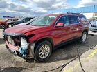 2021 Chevrolet Traverse Lt Red vin: 1GNEVGKW0MJ102455