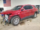2018 Chevrolet Traverse Lt Red vin: 1GNEVGKW4JJ236493