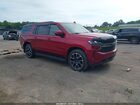 2021 Chevrolet Suburban 2wd Rst Red vin: 1GNSCEKT7MR388857