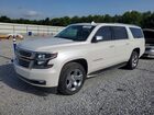 2016 Chevrolet Suburban C1500 Ltz White vin: 1GNSCJKC7GR371456