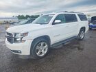 2016 Chevrolet Suburban K1500 Lt White vin: 1GNSKHKC7GR340784