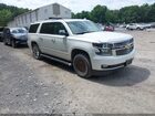 2016 Chevrolet Suburban Ltz White vin: 1GNSKJKC2GR373781