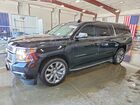 2016 Chevrolet Suburban K1500 Ltz Black vin: 1GNSKJKC2GR387549
