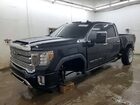 2021 Gmc Sierra K2500 Denali Black vin: 1GT49REY6MF227156