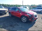 2021 Cadillac Xt5 Awd Premium Luxury Red vin: 1GYKNDRS3MZ222128