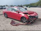 2017 Honda Accord Sport Se Red vin: 1HGCR2F15HA234981