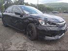 2017 Honda Accord Sport Se Черный vin: 1HGCR2F16HA087957