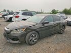 2016 Honda Accord Lx Gray vin: 1HGCR2F31GA057832