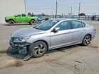 2016 Honda Accord Silver vin: 1HGCR2F33GA059419