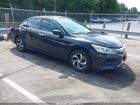 2016 Honda Accord Lx Черный vin: 1HGCR2F34GA101130