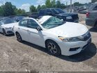 2016 Honda Accord Lx White vin: 1HGCR2F35GA054125