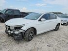 2016 Honda Accord Lx White vin: 1HGCR2F38GA058959