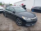 2017 Honda Accord Lx Black vin: 1HGCR2F39HA218543