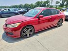 2017 Honda Accord Sport Красный vin: 1HGCR2F50HA041009