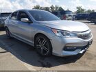 2016 Honda Accord Sport Silver vin: 1HGCR2F52GA115108