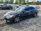 2017 Honda Accord Sport Черный vin: 1HGCR2F53HA159880