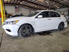 2016 Honda Accord Sport Белый vin: 1HGCR2F56GA148886
