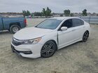 2016 Honda Accord Sport White vin: 1HGCR2F57GA060588
