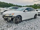2017 Honda Accord Sport Белый vin: 1HGCR2F65HA022321