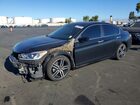 2016 Honda Accord Sport Черный vin: 1HGCR2F68GA136702