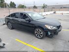2017 Honda Accord Ex-l Black vin: 1HGCR2F84HA161289