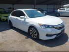 2017 Honda Accord Ex-l White vin: 1HGCR2F88HA029345