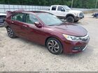 2017 Honda Accord Ex-l Burgundy vin: 1HGCR2F89HA062984