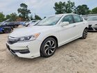 2016 Honda Accord Exl White vin: 1HGCR2F8XGA002713